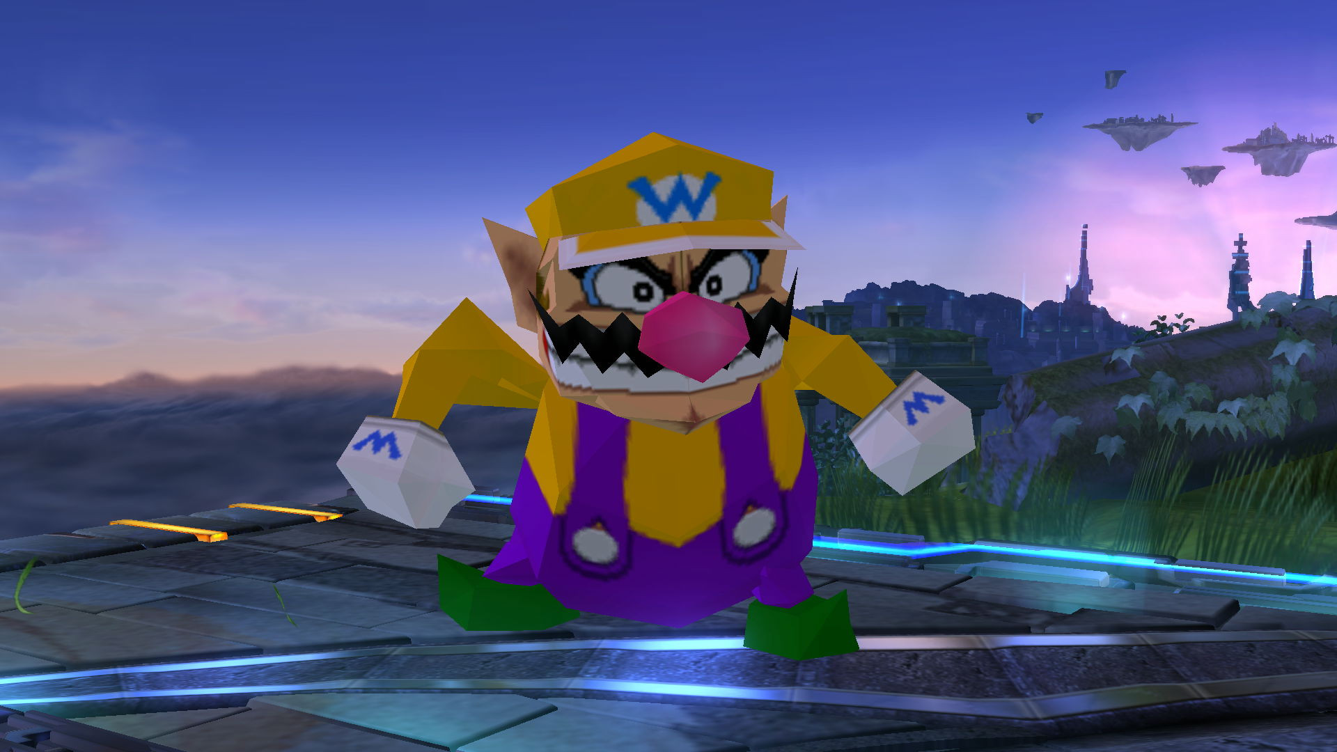 N64 Wario Super Smash Bros Wii U Mods 