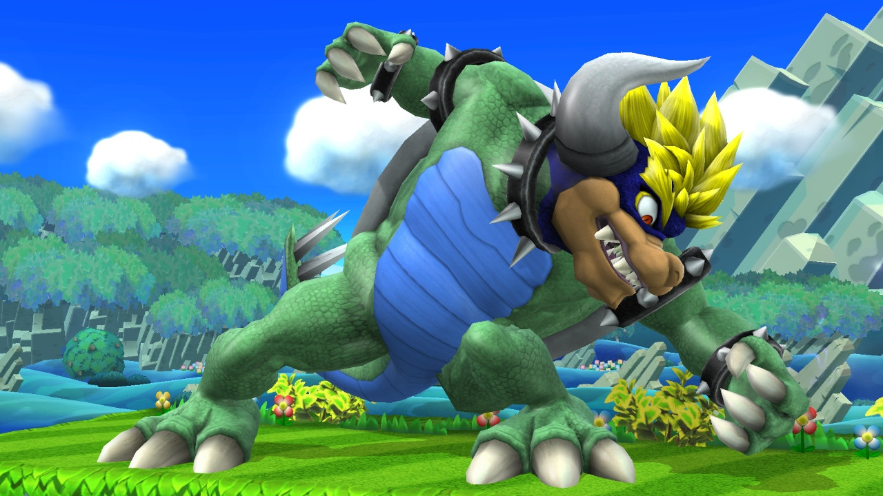 Rainbow Giga Bowser – SSBM Textures