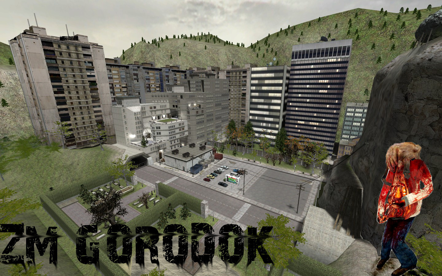 gorodok, cube_v7, downtown