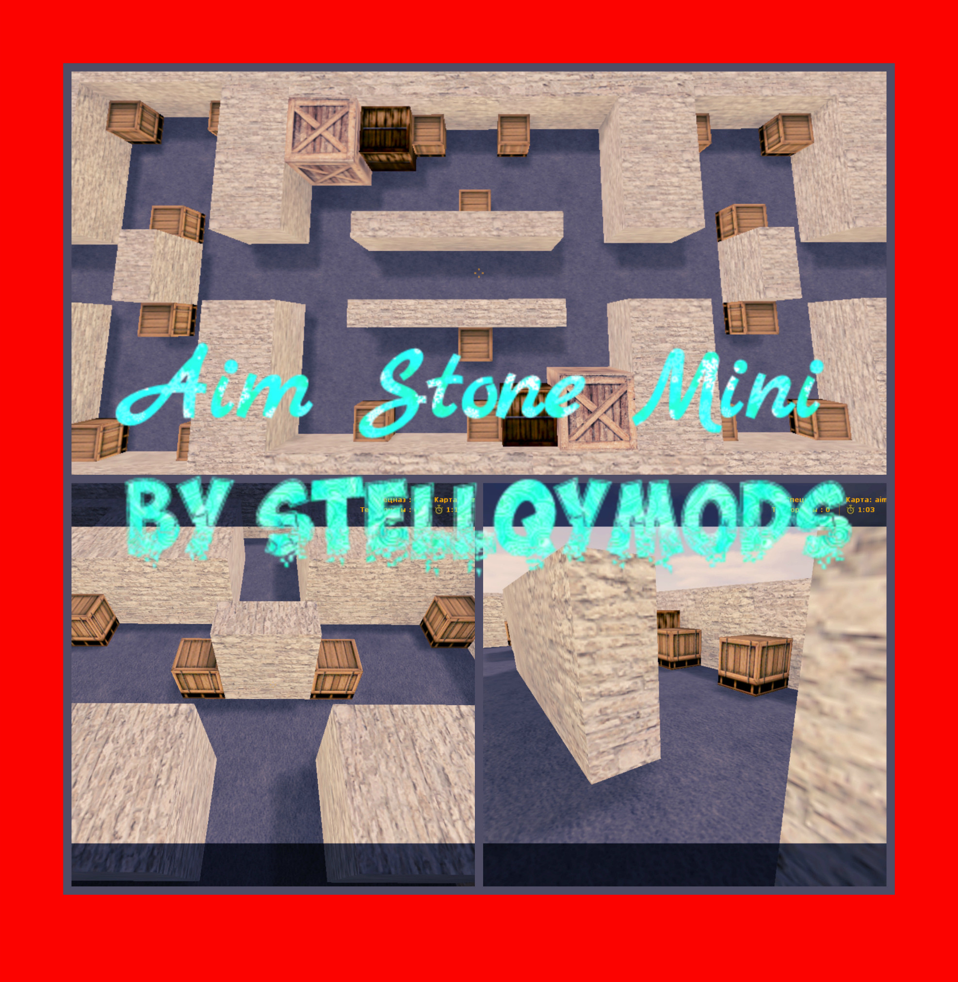 aim_stone_mini_1 [Mini Version] Mod for Counter-Strike 1.6 | CS1.6 Mods