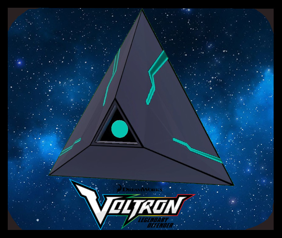 Voltron's Rover over Robro