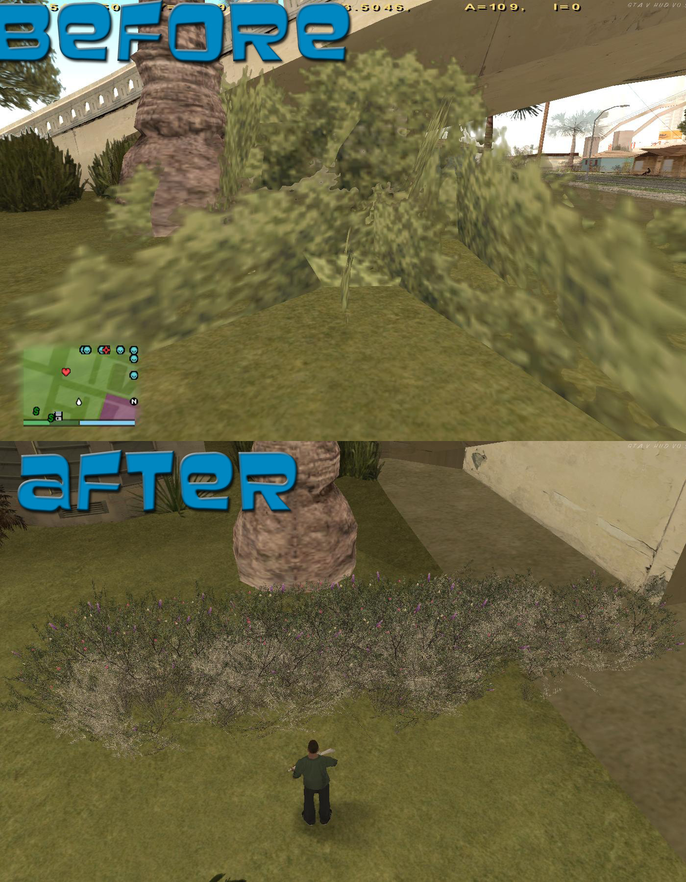 Gta V Vegetation V Grand Theft Auto San Andreas Mods