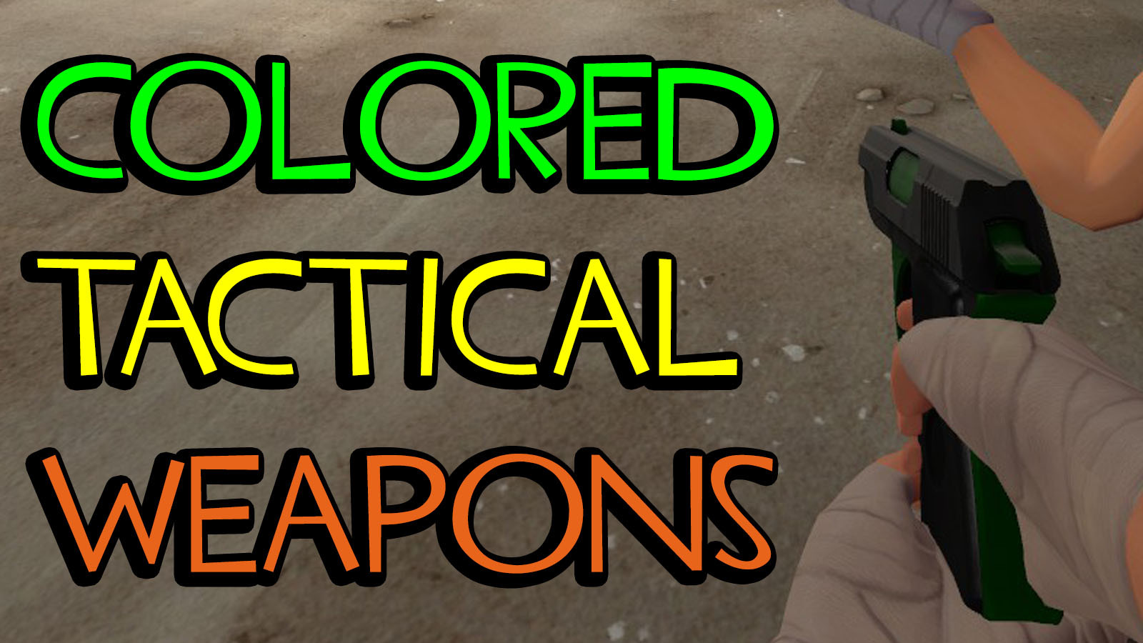 Colored Tactical Weapons