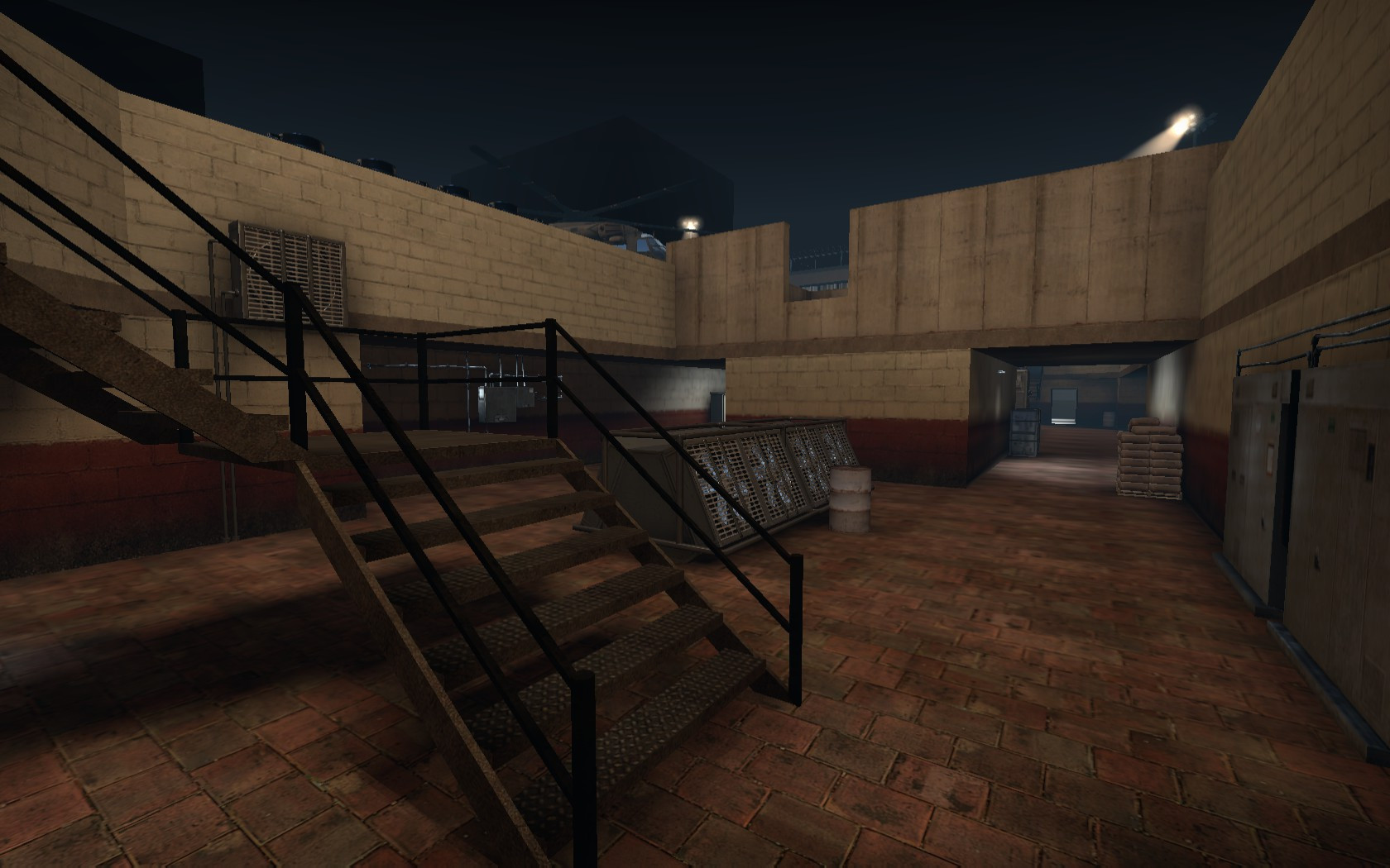 High Rise Background Pg Cod de_highrise_cod6 (day & night) Mod for Counter-Strike: Global Offensive ...