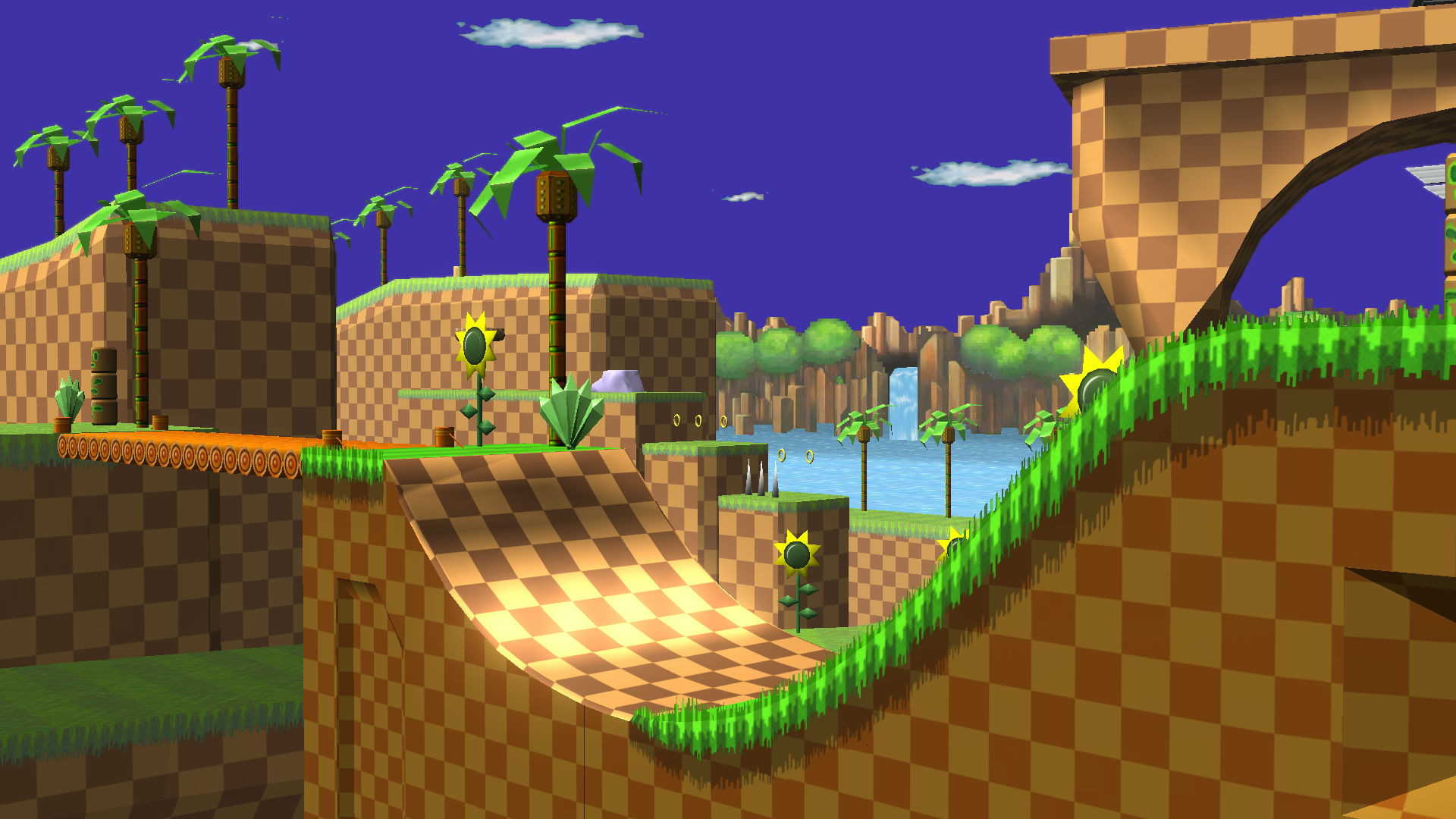 Classic Green Hill [Super Smash Bros. (Wii U)] [Mods]