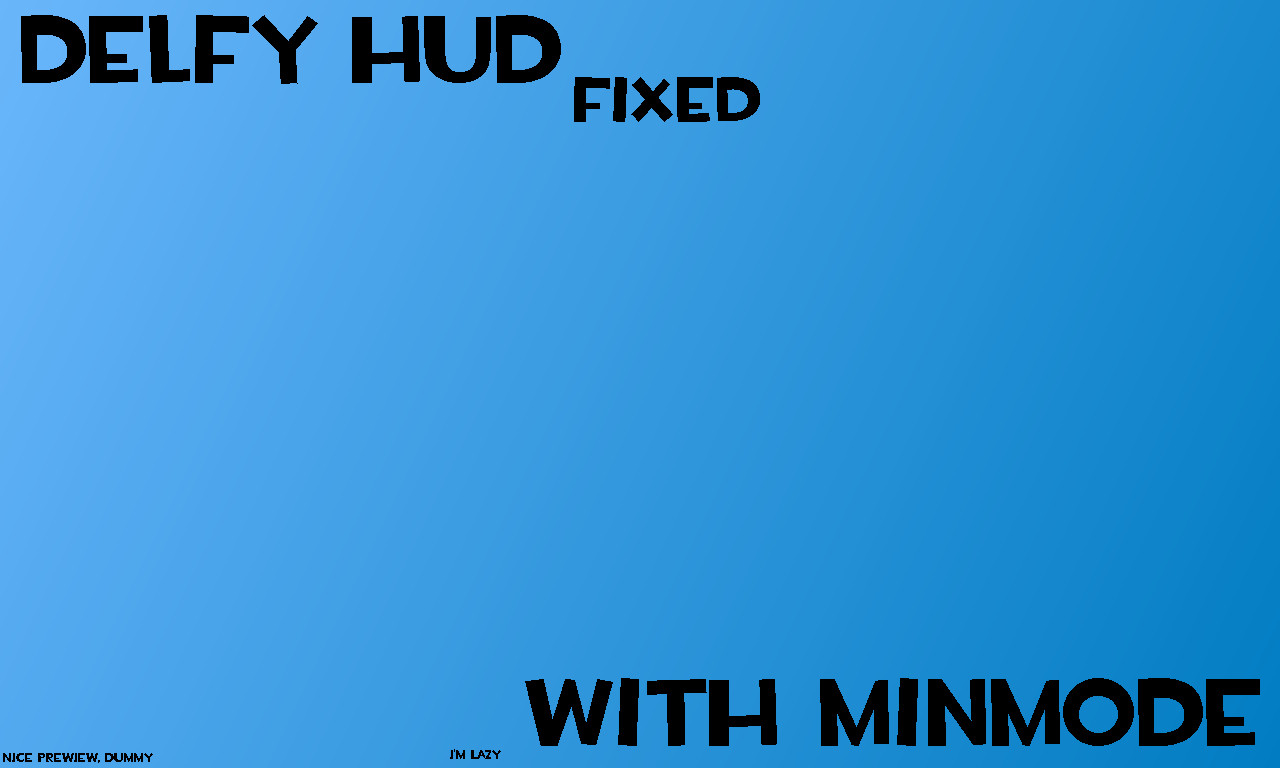 Fixed Delfy HUD (FrankenHUD)