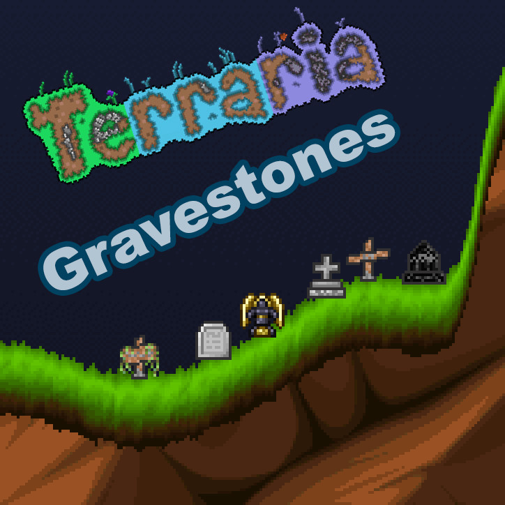 Terraria Gravestones [Worms: Armageddon] [Mods]