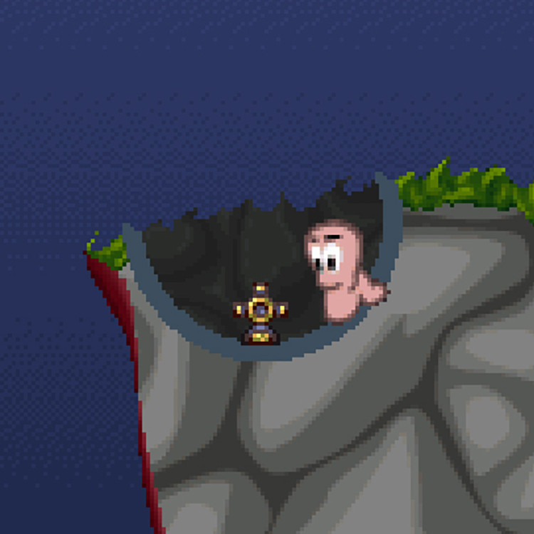 Terraria Gravestones [Worms Armageddon] [Mods]