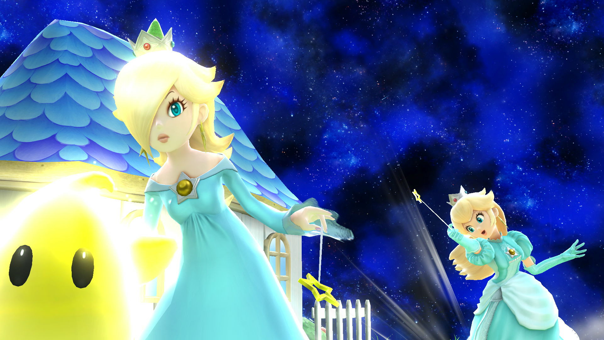 Rosalina Inspired Peach V3.0 [Super Smash Bros. (Wii U)] [Mods]