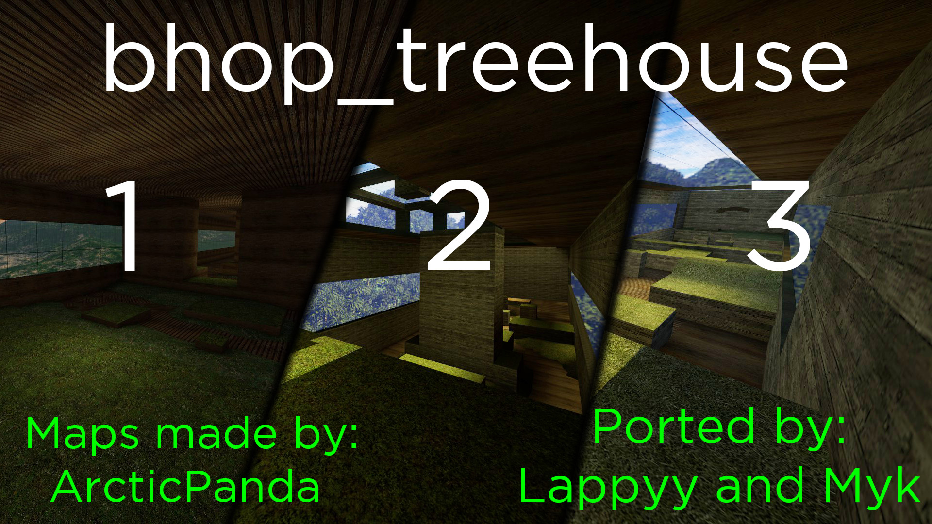 bhop_treehouse Map Pack (CSGO port)