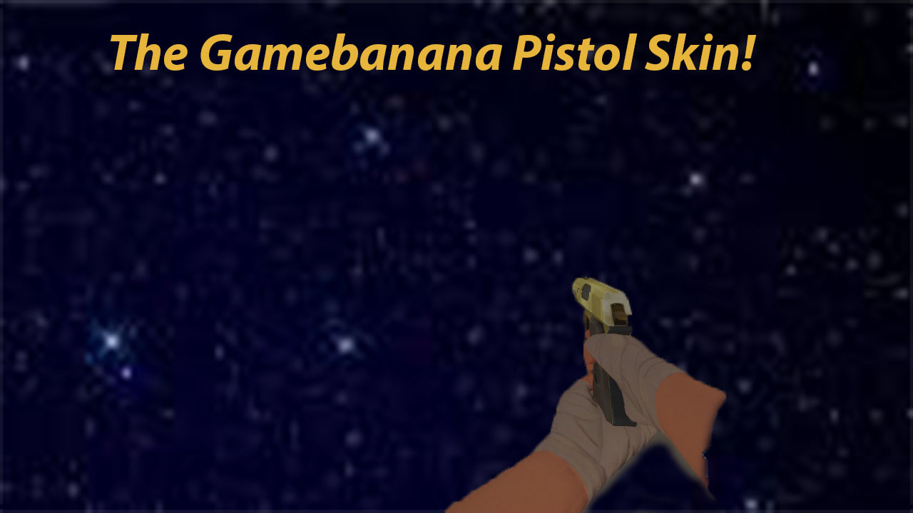 Gamebanana Themed Pistol.