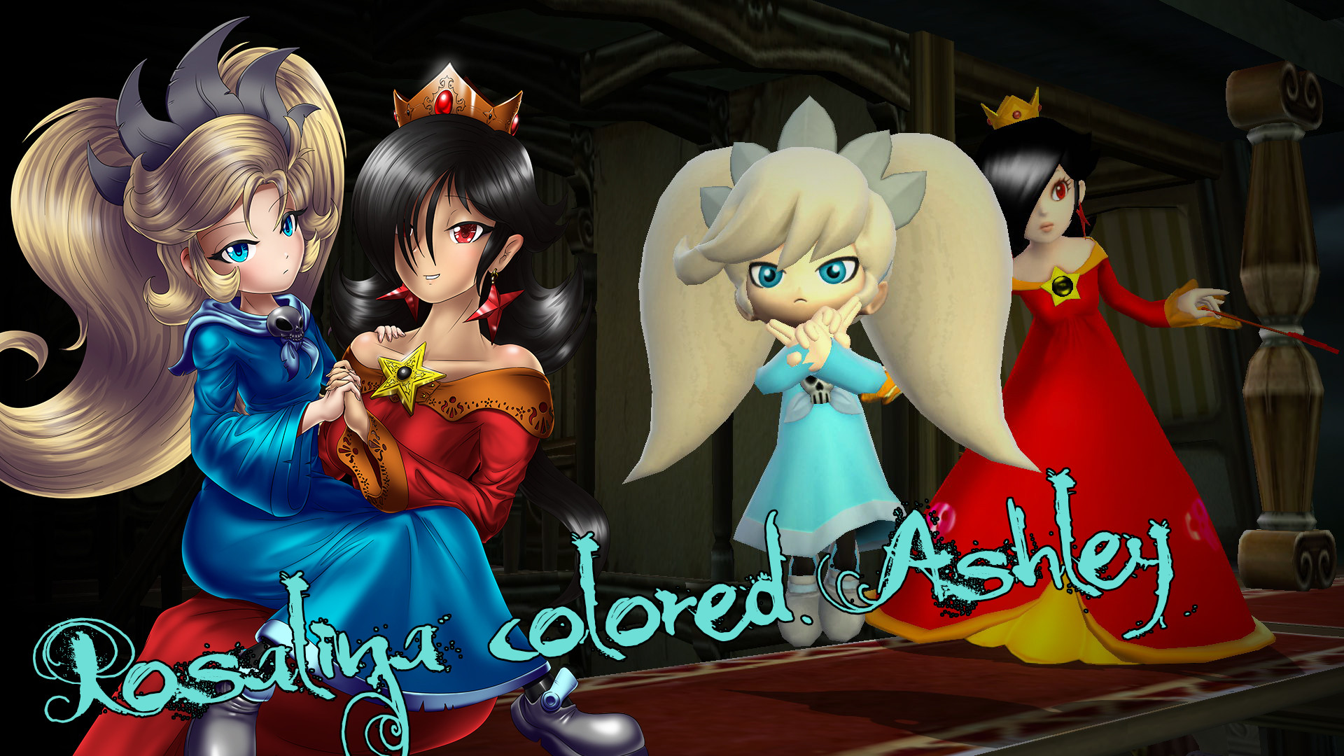 Rosalina Colored Ashley