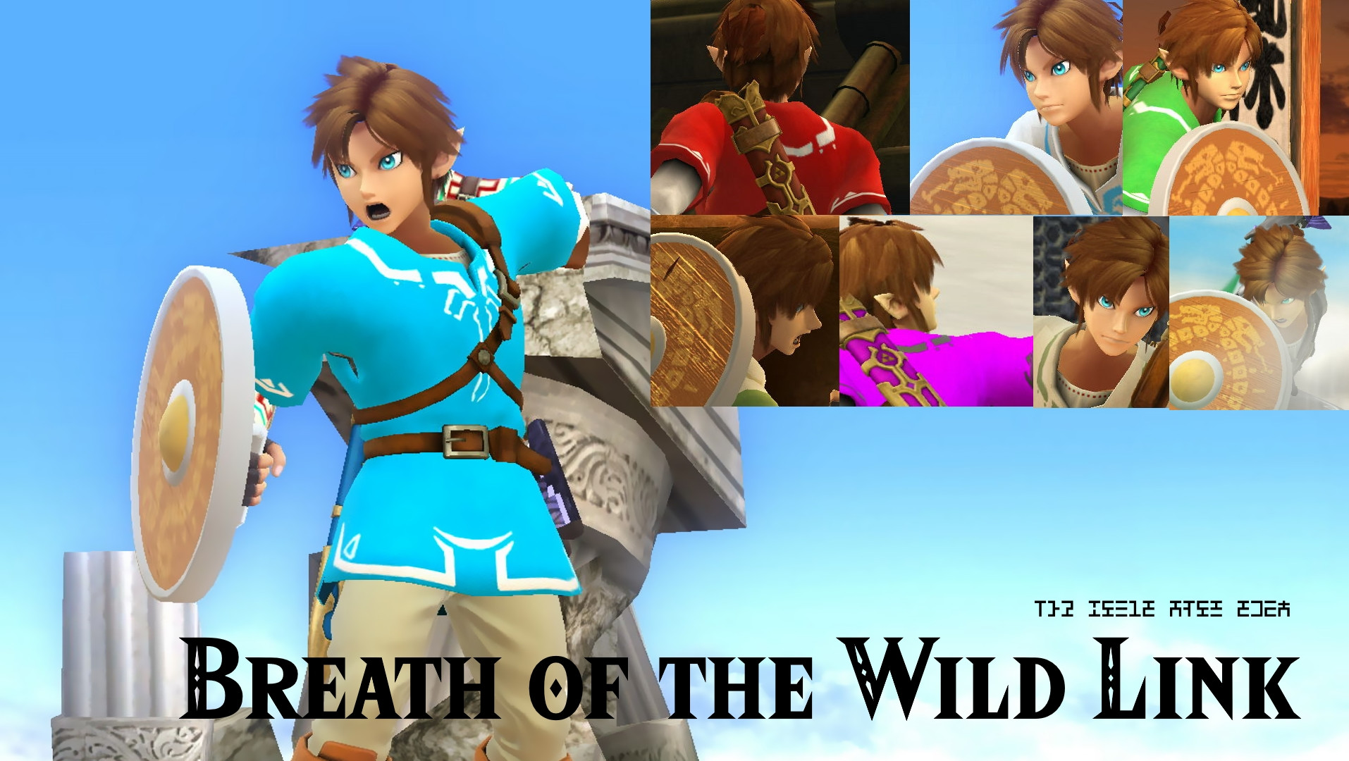 Breath of the Wild Link - Sm4sh Style