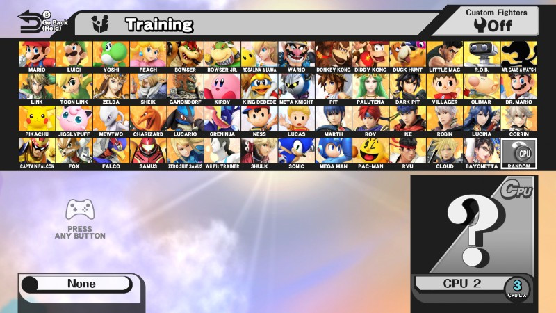 Organized CSS (no mii fighters)