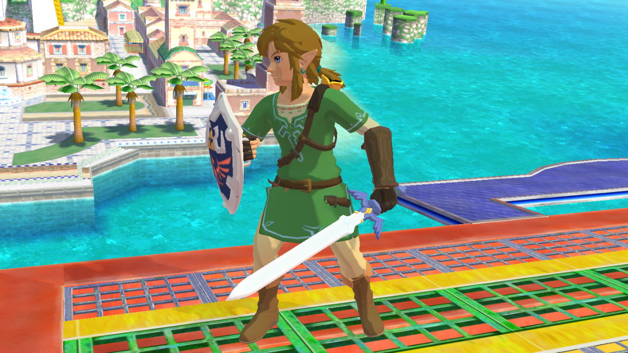 BOTW Link Recolors [Super Smash Bros. (Wii U)] [Mods]