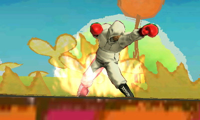 White Hood and Red Gloves Mac