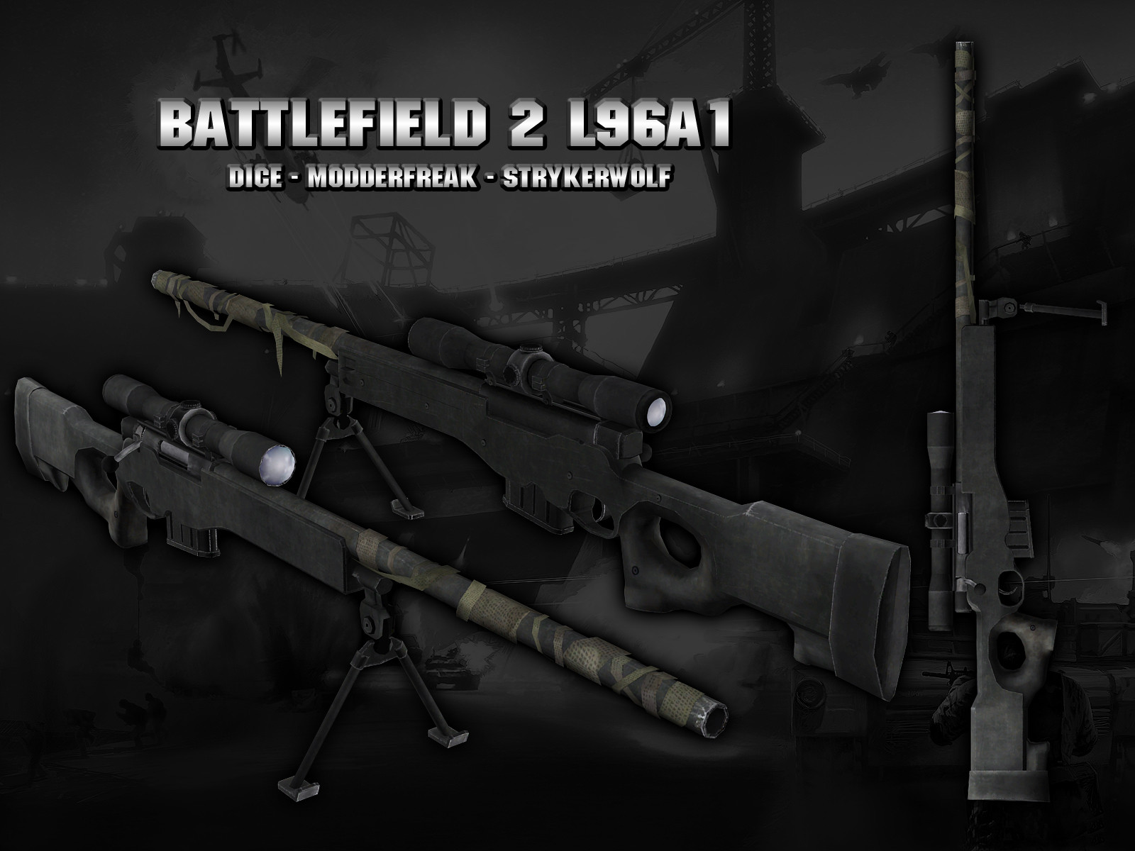 Battlefield 2 L96A1