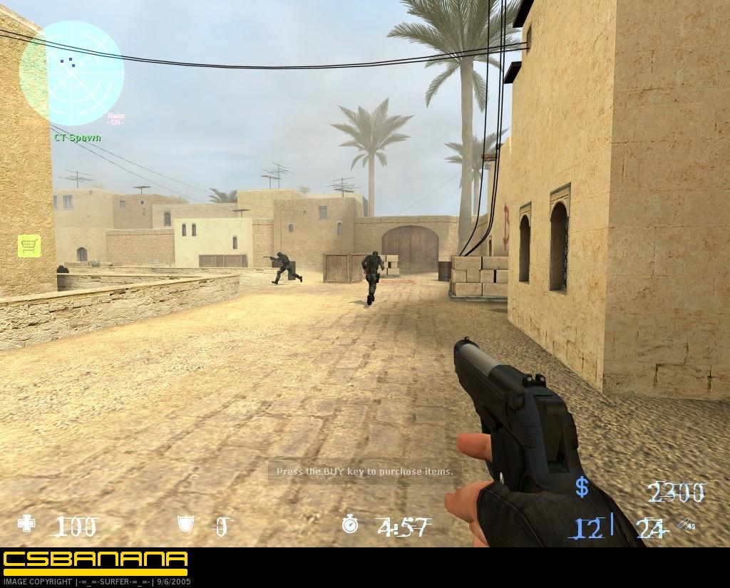Blue Matrix Hud