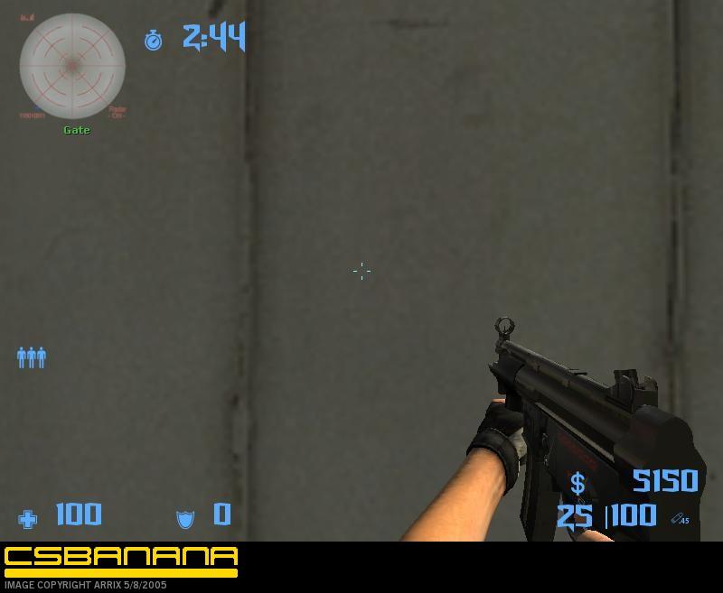 Light Blue HUD