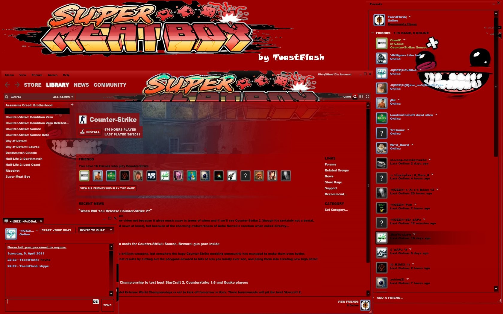 Meat Boy [Steam] [Mods]