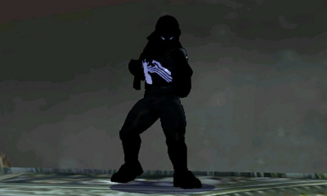 Venom/Black Suit Symbiote Captain Falcon [Super Smash Bros. (3DS)] [Mods]