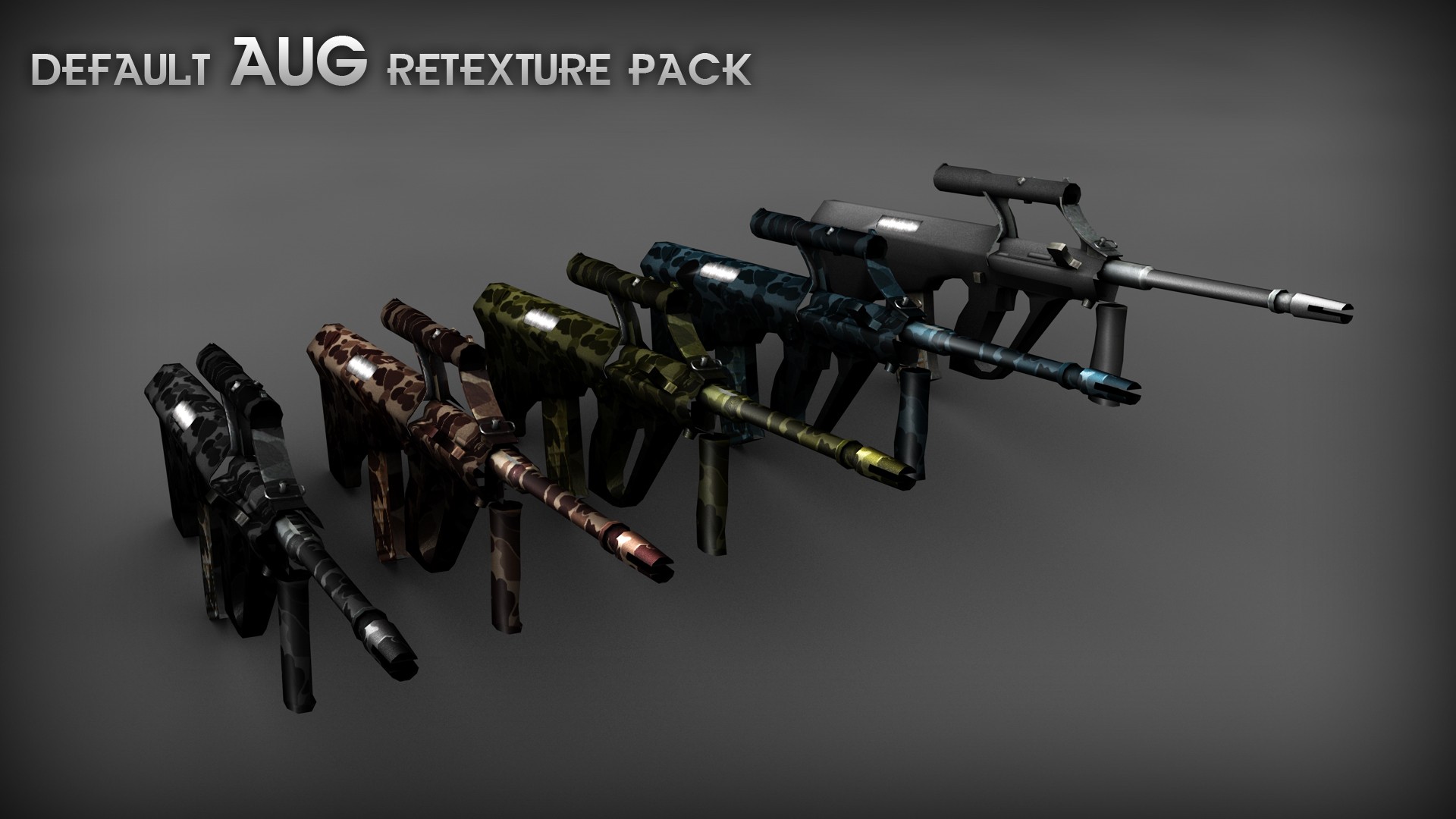 Drown's AUG Pack *FIXED* Mod for Counter-Strike: Source | CS:S Mods