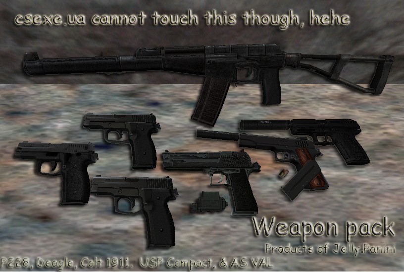 The Deleted Scenes Weapon Pack for CZ [Counter-Strike: Condition