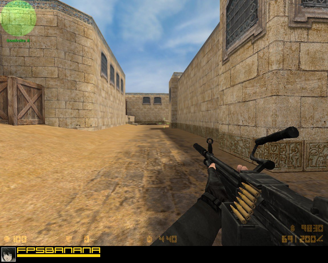 M249 Silent Edition [Counter-Strike: Condition Zero] [Mods]