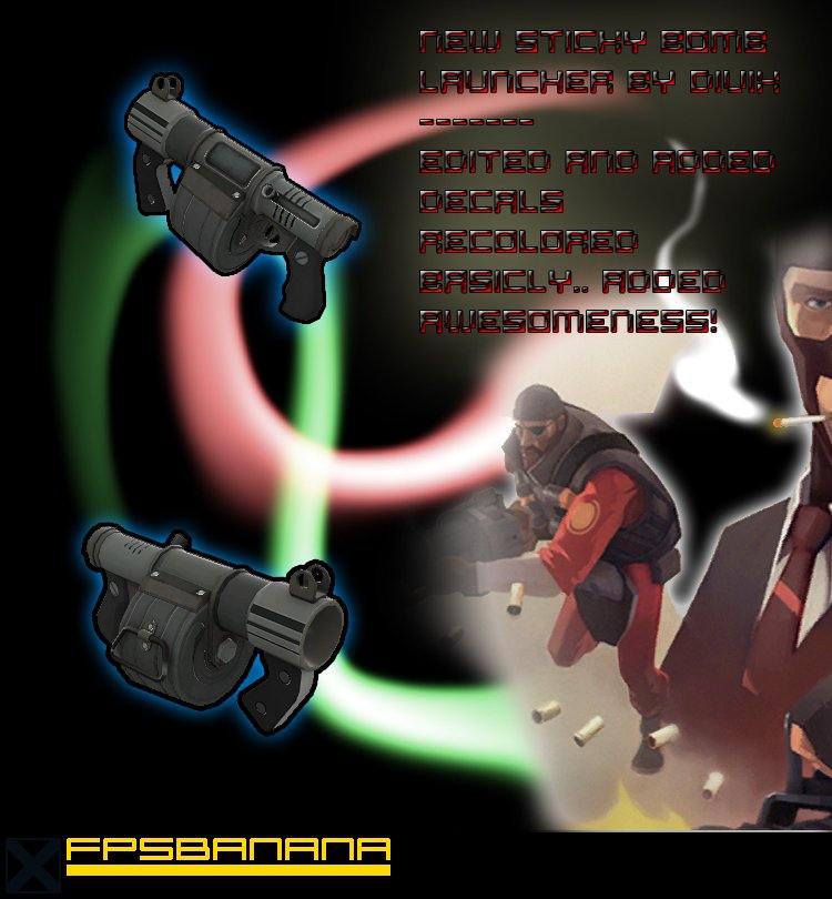 Custom Sticky bomb launcher [Team Fortress 2] [Mods]