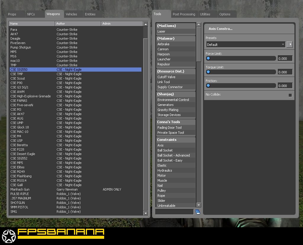 CSE Weapon Pack Mod for Garry's Mod | GMod Mods