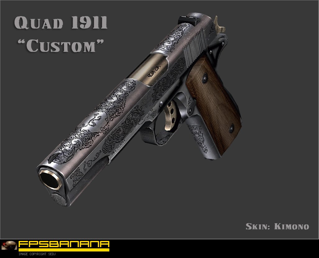 Скин custom. Colt 1911 Custom. Кольт м1911 в скине. Colt 1911 CS. Colt 1911 Custom с глушителем.