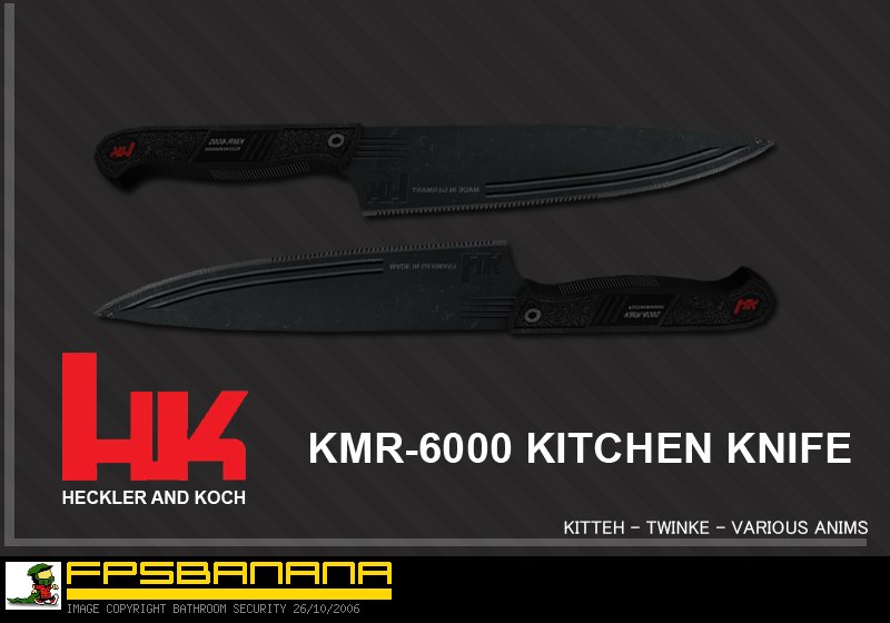 Heckler And Koch Kitchen Knife [CounterStrike Source] [Mods]