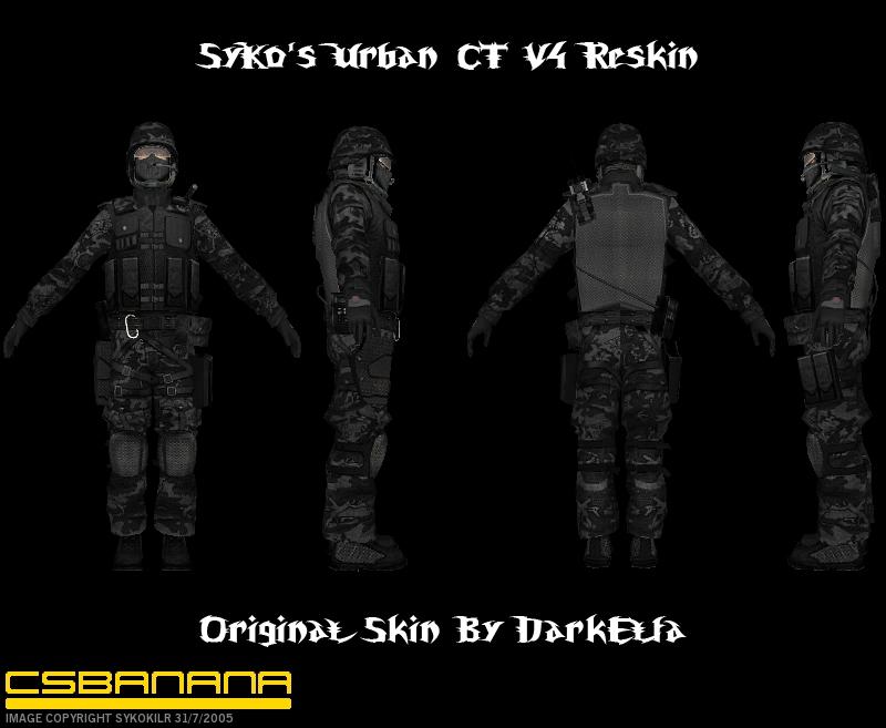 Urban CT V4 Reskin Mod for Counter-Strike: Source | CS:S Mods
