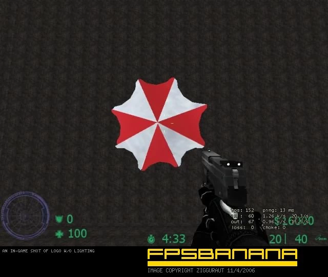 Umbrella Logo Prefab.