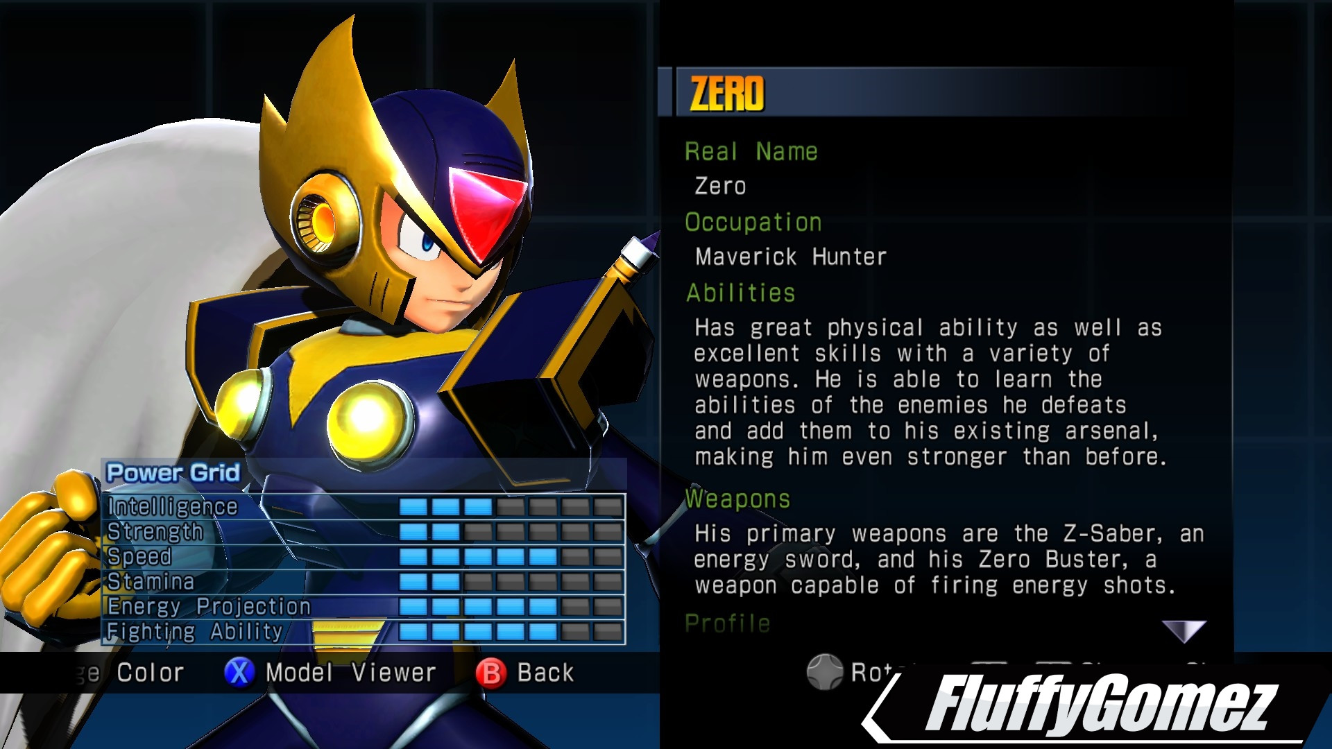 Mega Nova Corps Zero [Ultimate Marvel vs 3] [Mods]