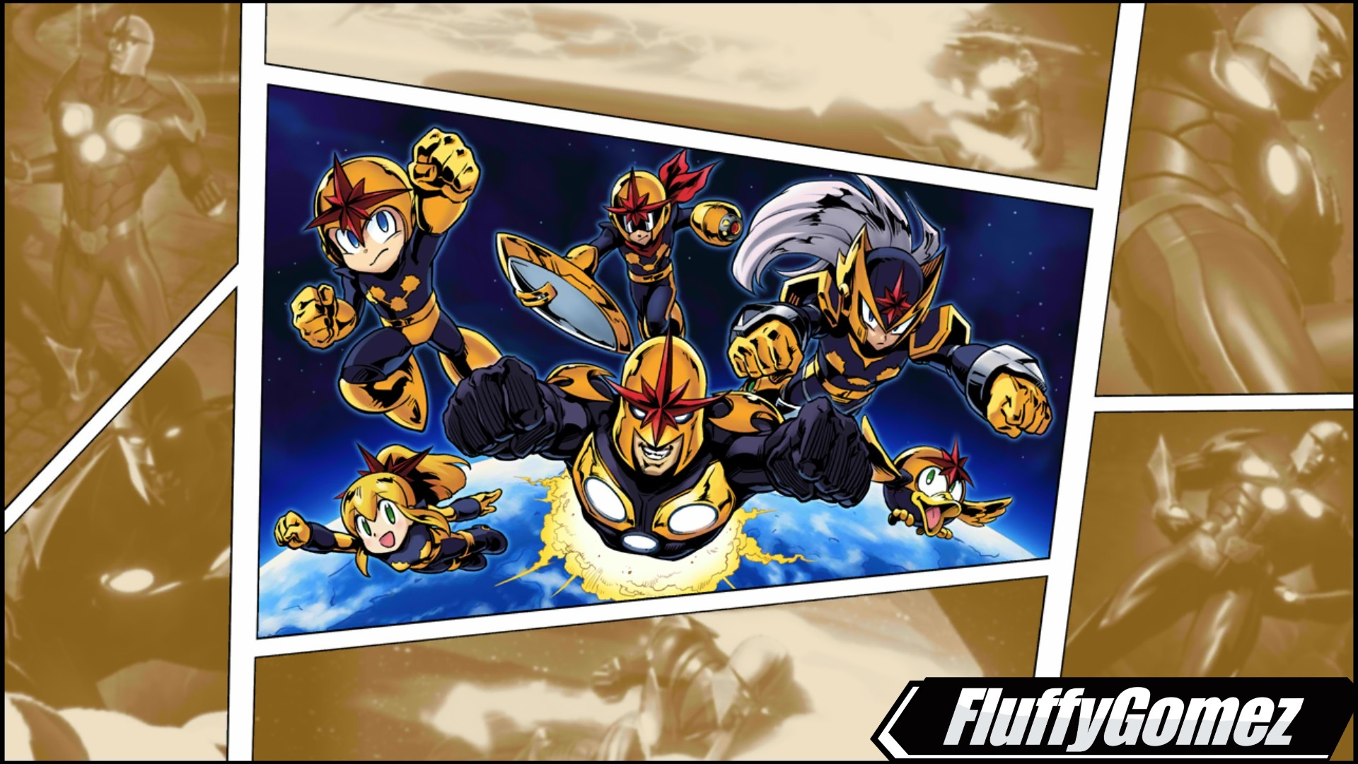 Mega Nova Corps Zero [Ultimate Marvel vs 3] [Mods]