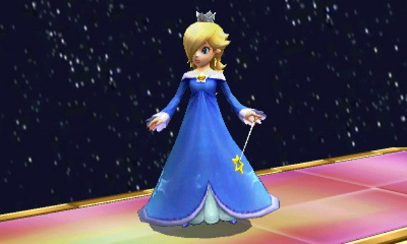 Blue-Dress Rosalina [Super Smash Bros. (3DS)] [Mods]