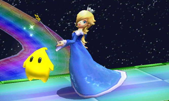 Blue-Dress Rosalina [Super Smash Bros. (3DS)] [Mods]