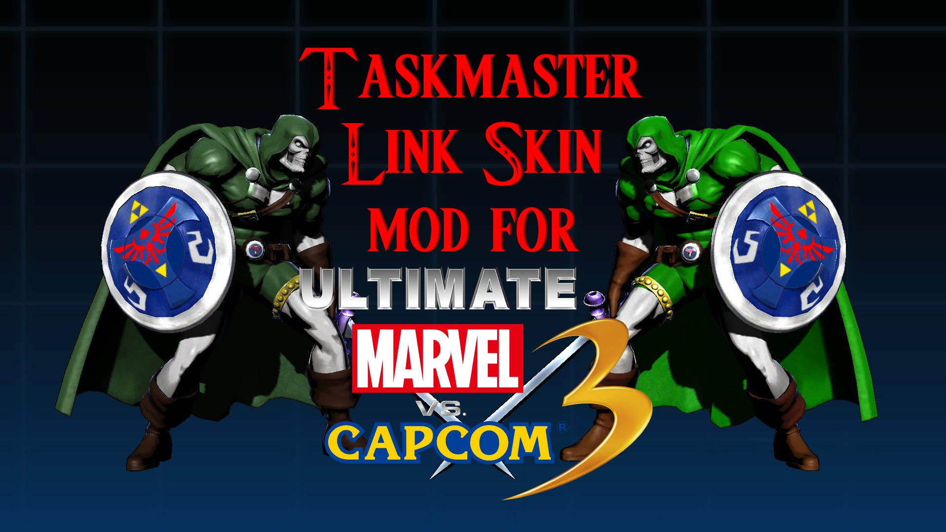 Taskmaster Link Skin Mod for Ultimate Marvel vs Capcom 3 | UMvC3 Mods