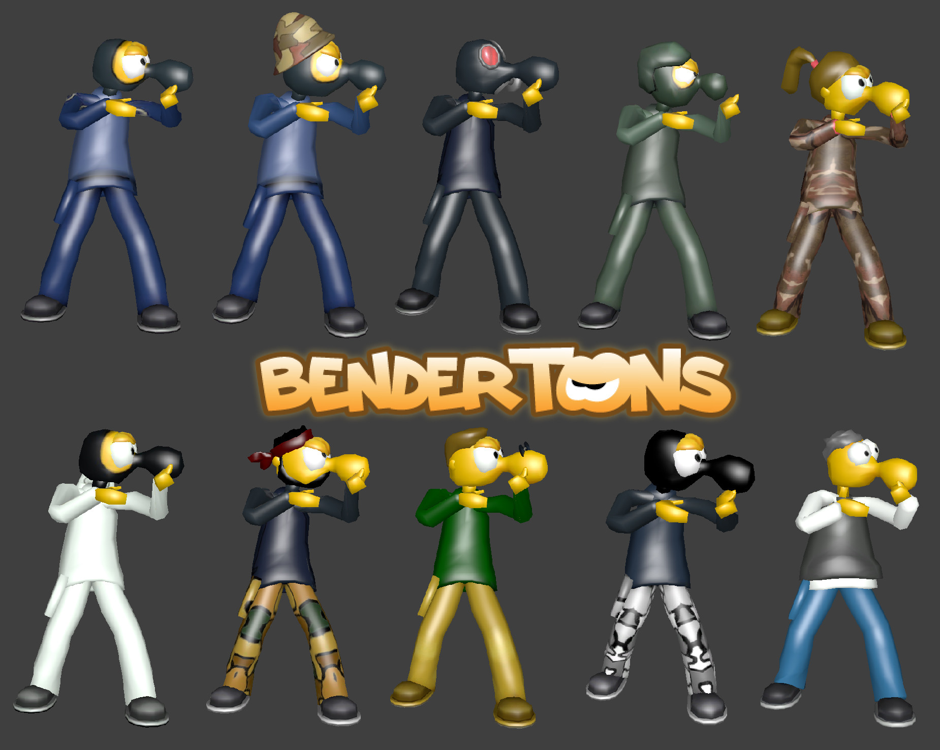 Bender toons