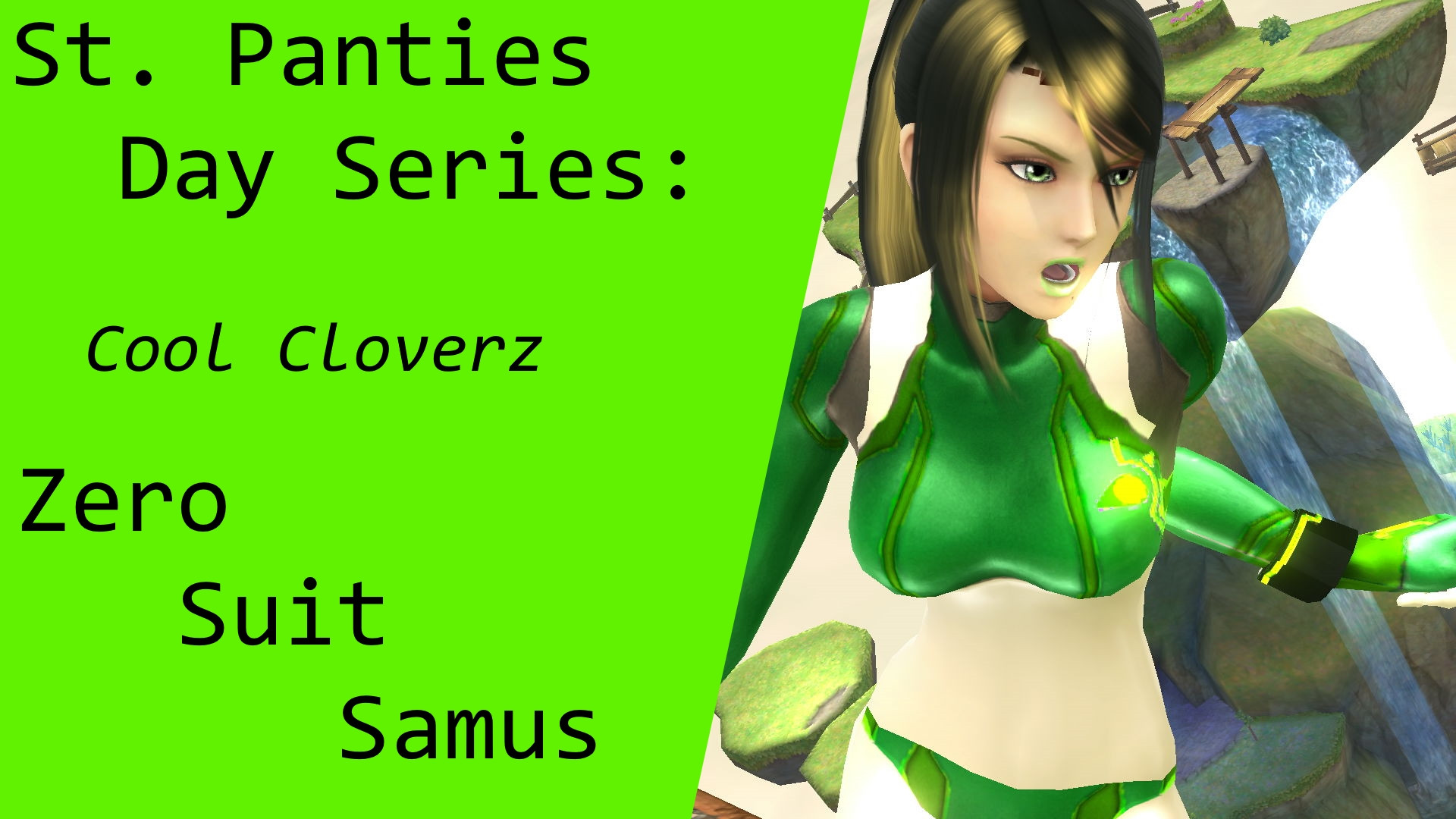 St. Panties Day: Cool CLoverz Zero Suit Samus Mod for Super Smash Bros.  (Wii U)