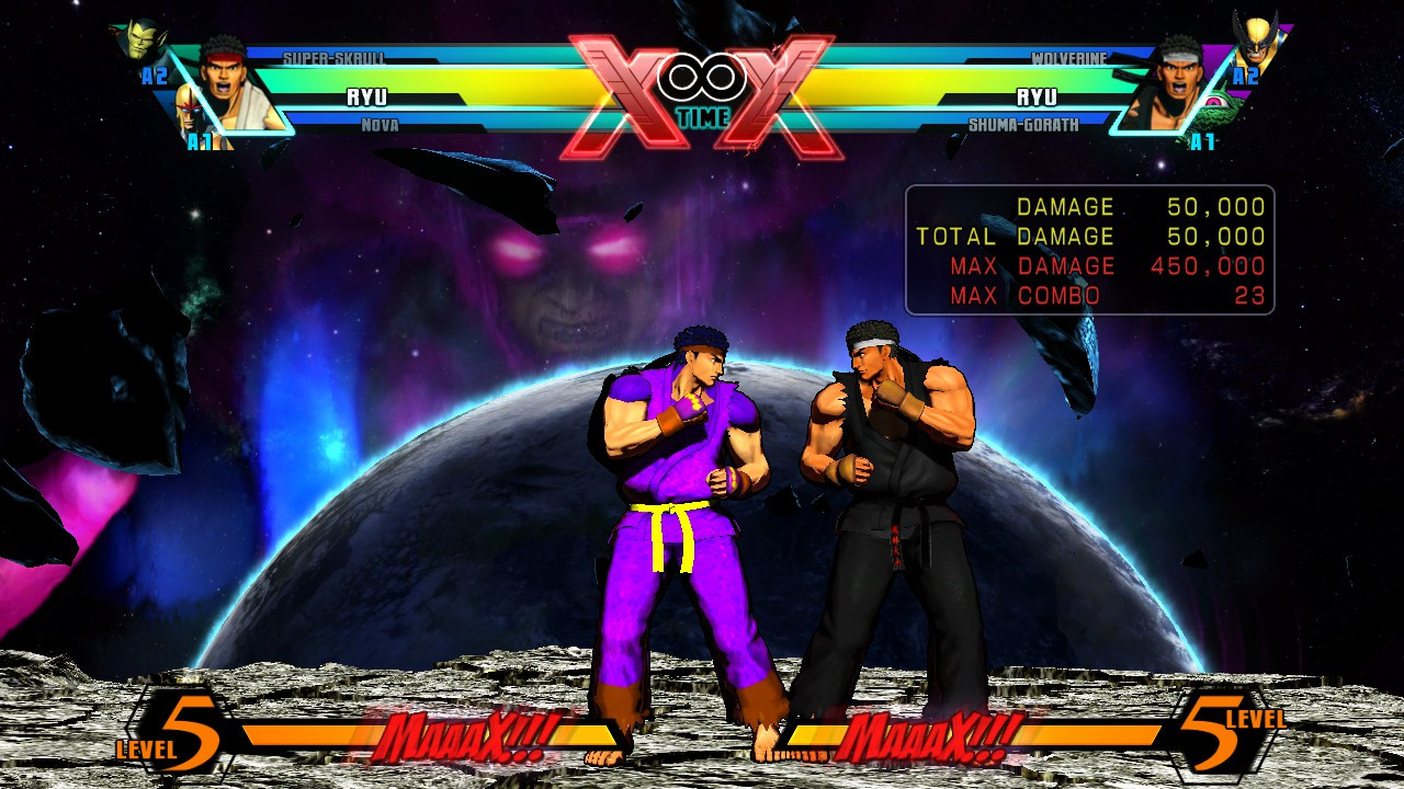 Jonathan Joestar Ryu [Ultimate Marvel vs Capcom 3] [Mods]