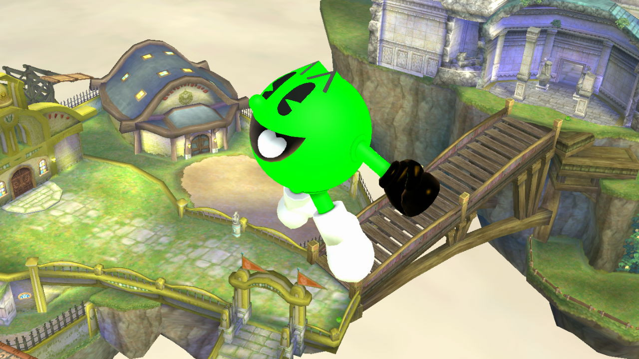 Space Invaders Pac-Man [Super Smash Bros. (Wii U)] [Mods]