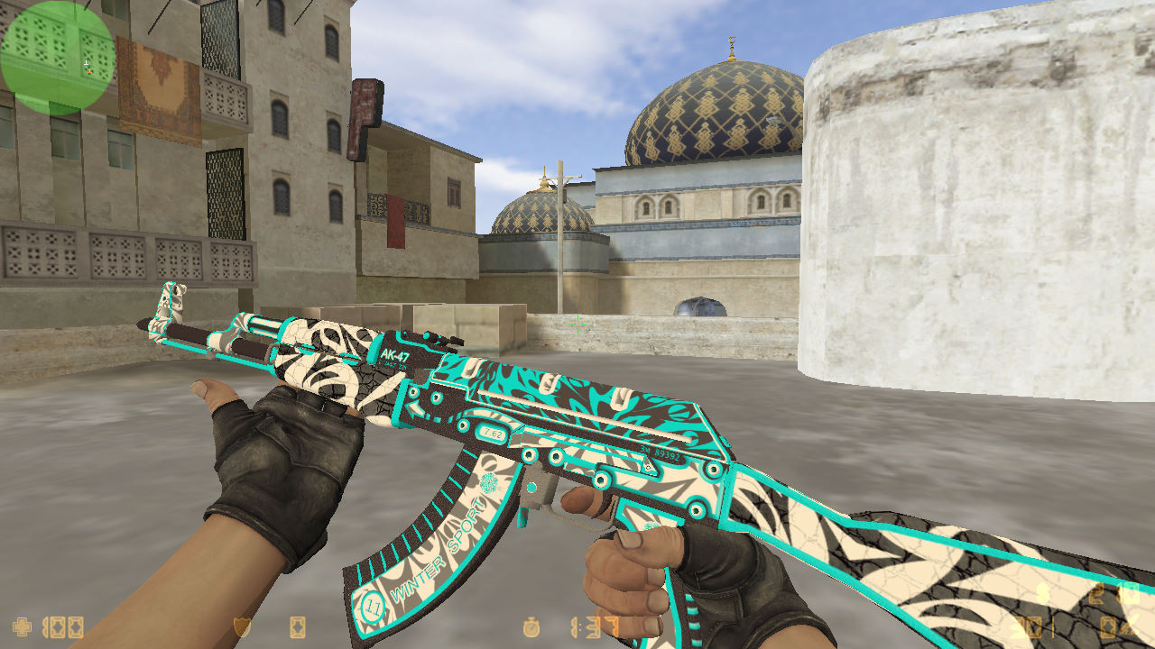 Ak 47 HD cs go Skin pack V2 [Counter-Strike 1.6] [Mods]