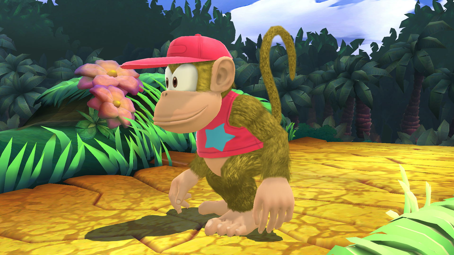 Red and Blue Diddy Kong Mod [Super Smash Bros. (Wii U)] [Mods]