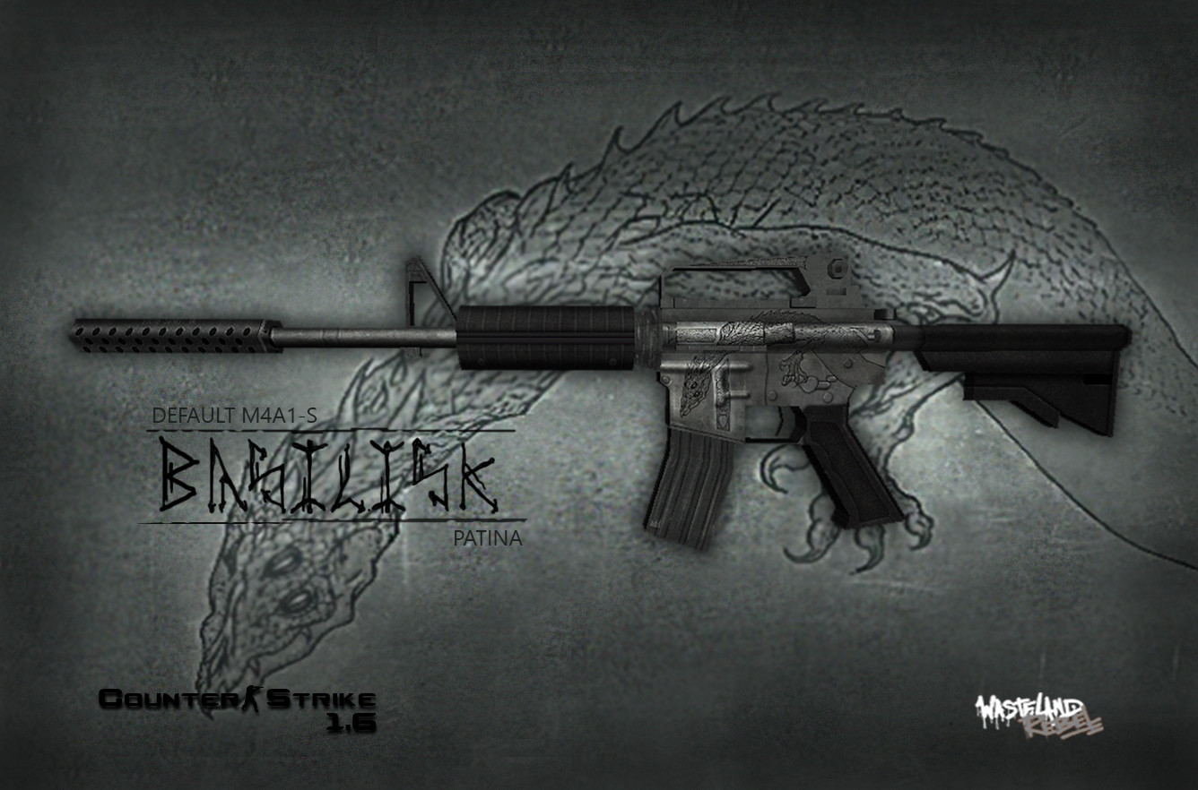Default M4A1 Basilisk [CounterStrike 1.6] [Mods]