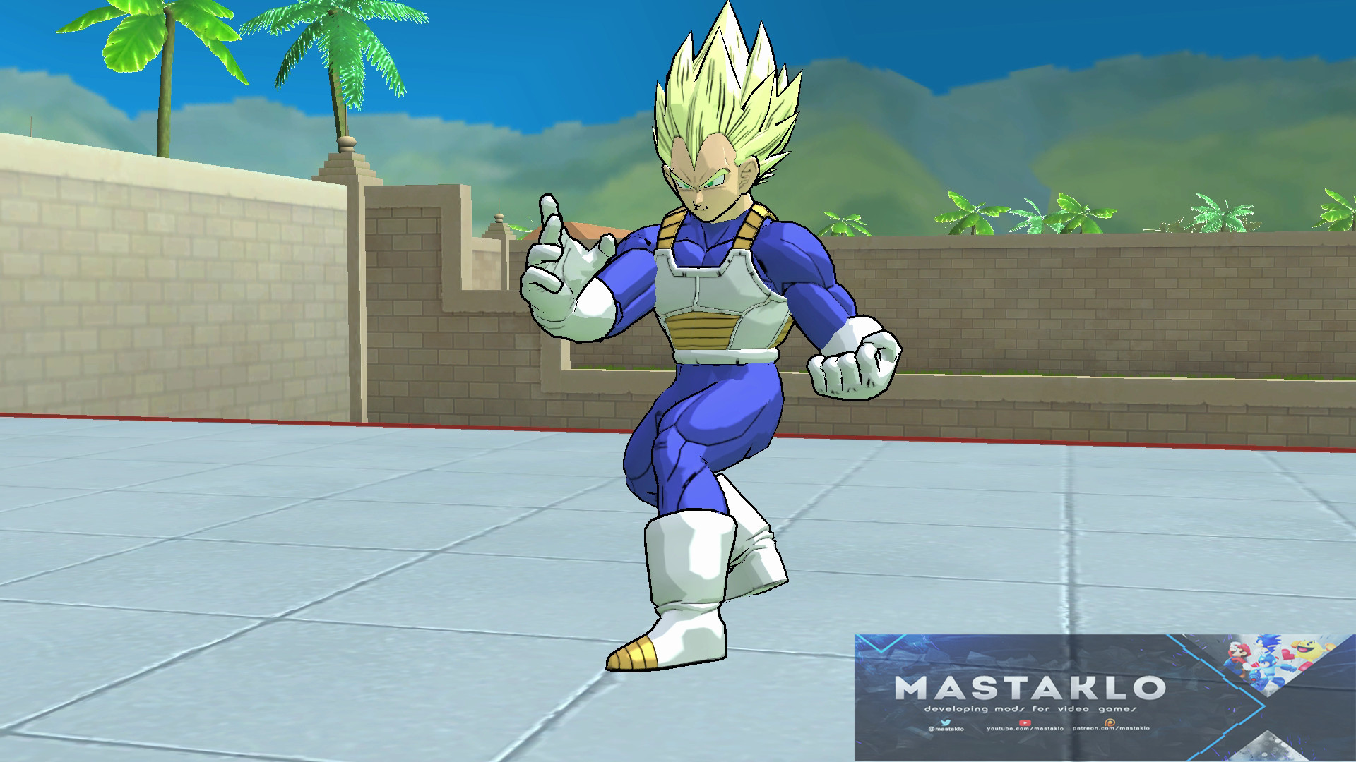 Vegeta (Beard) - Dragon Ball Xenoverse 2 MOD 