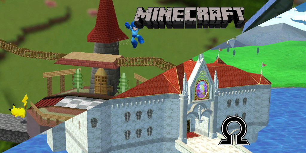 Minecraft Castle 64 [Super Smash Bros. (Wii U)] [Mods]