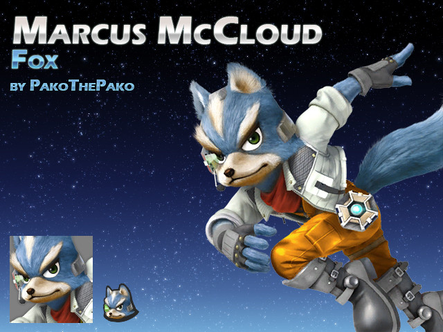 A Fox recolor based on his son Marcus from Star Fox Command. 