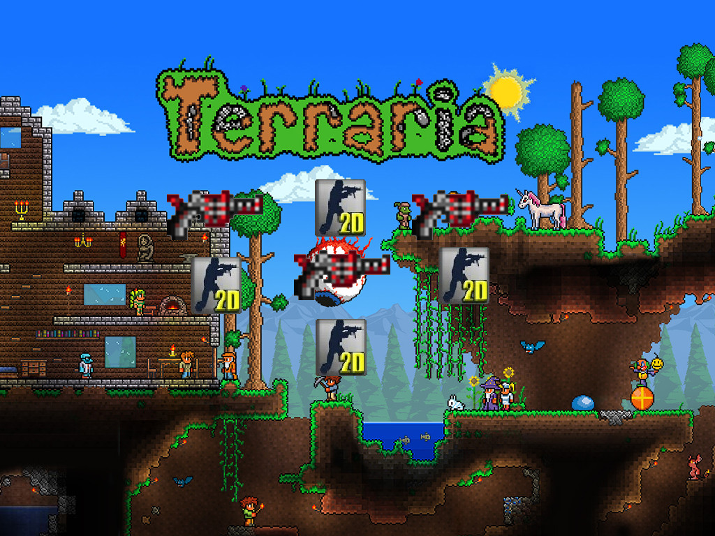 Terraria The Undertaker in CS 2D [CS2D] [Mods]